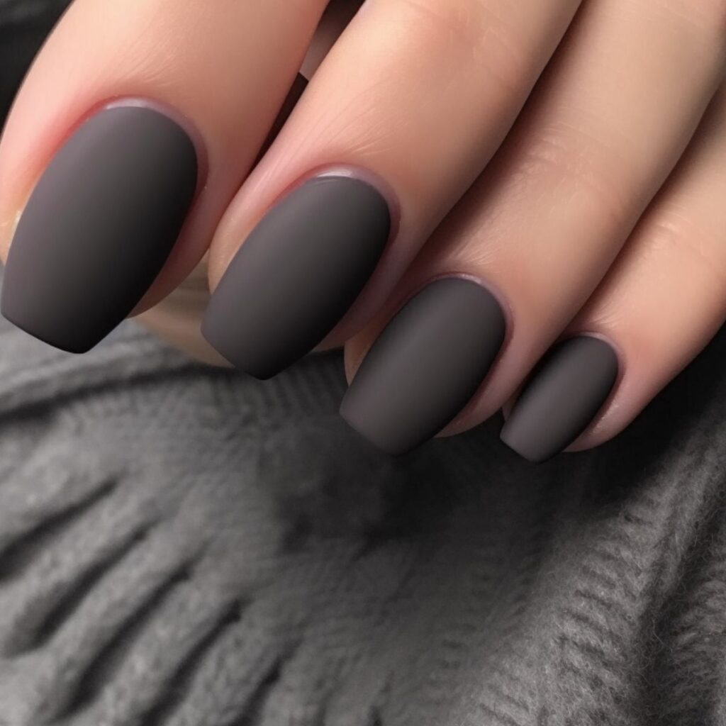 nail designs matte