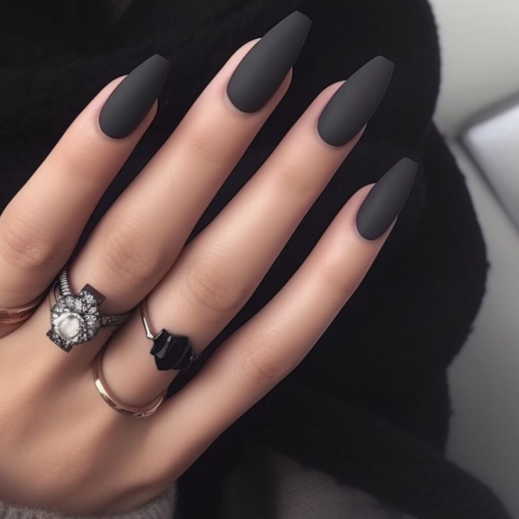 nail designs matte