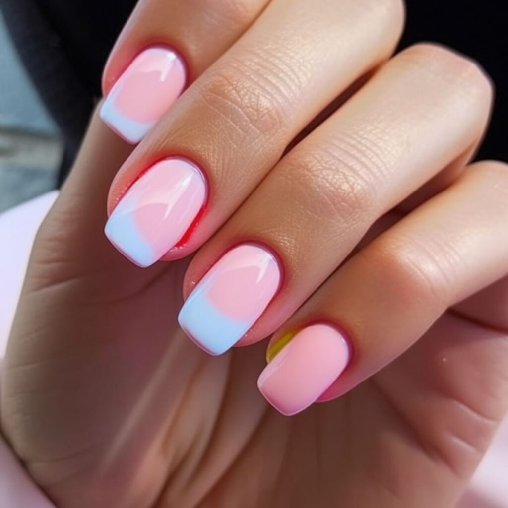 neon nails