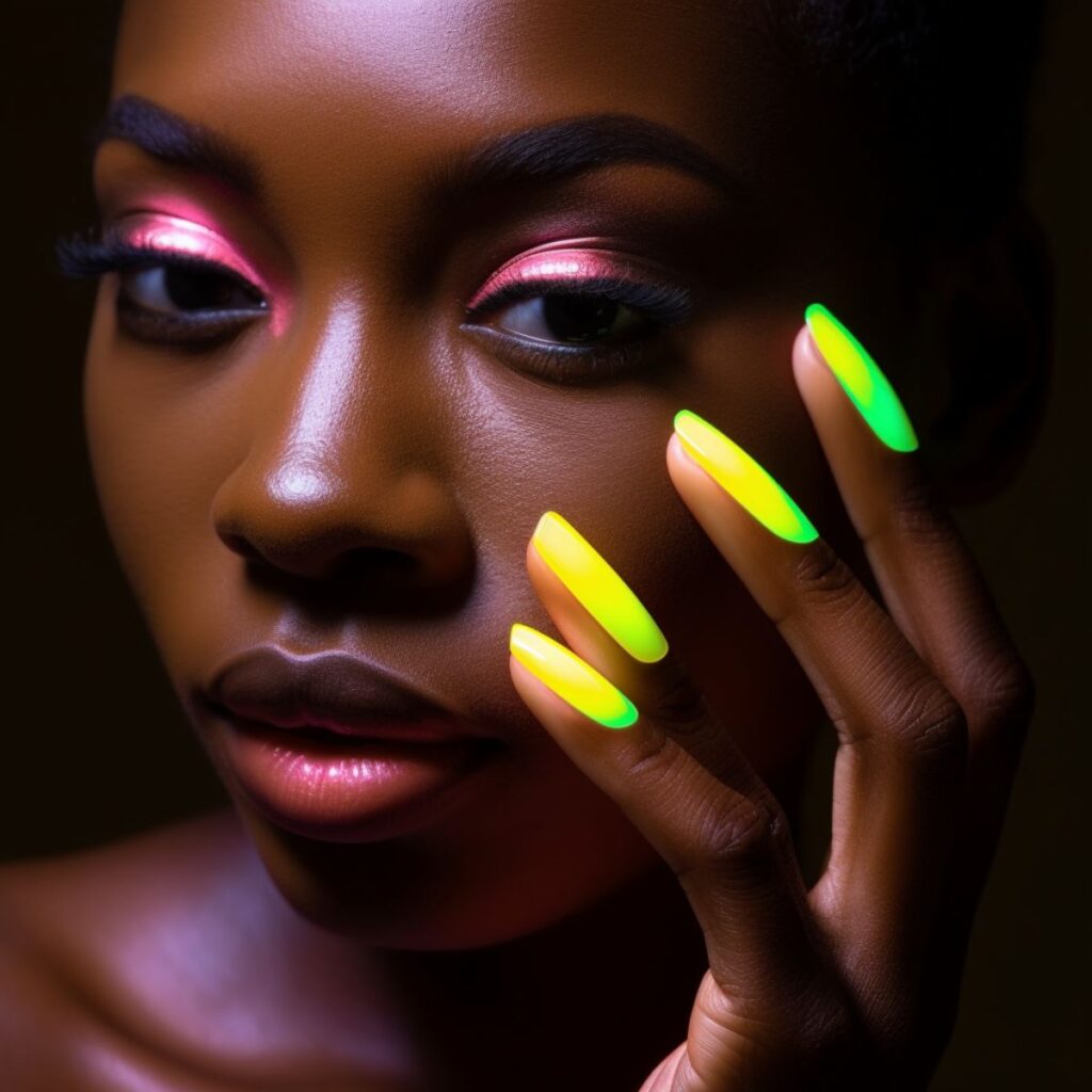 neon nail designs