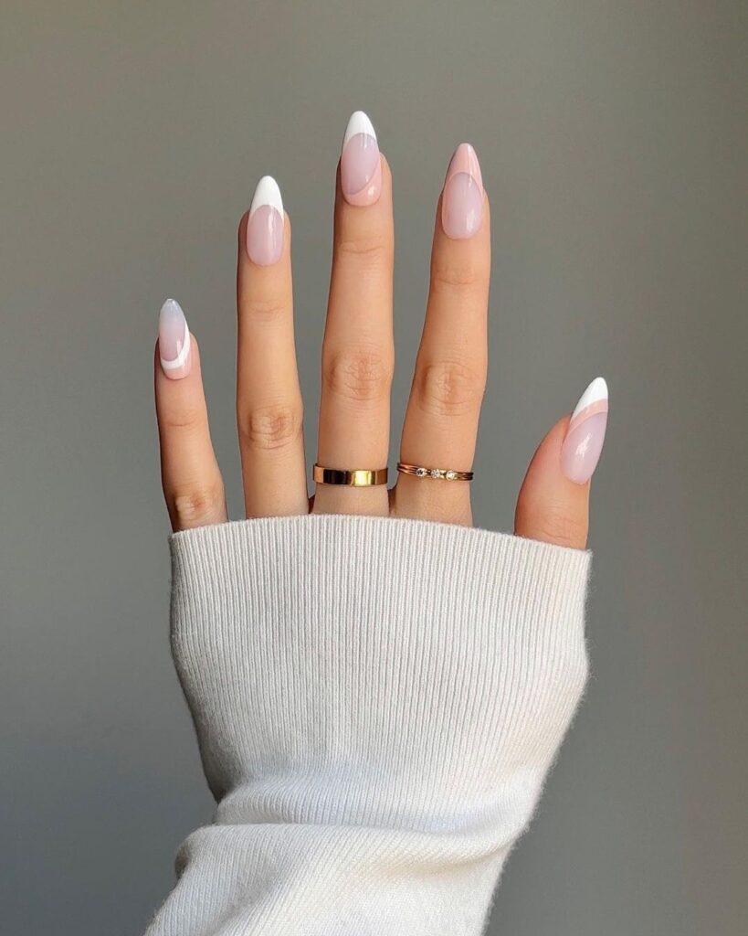 french tip nails